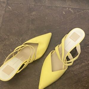 Dolce Vita Yellow Heels